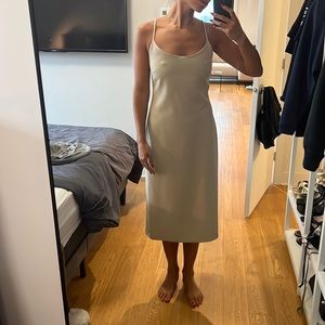 Nude Zara dress